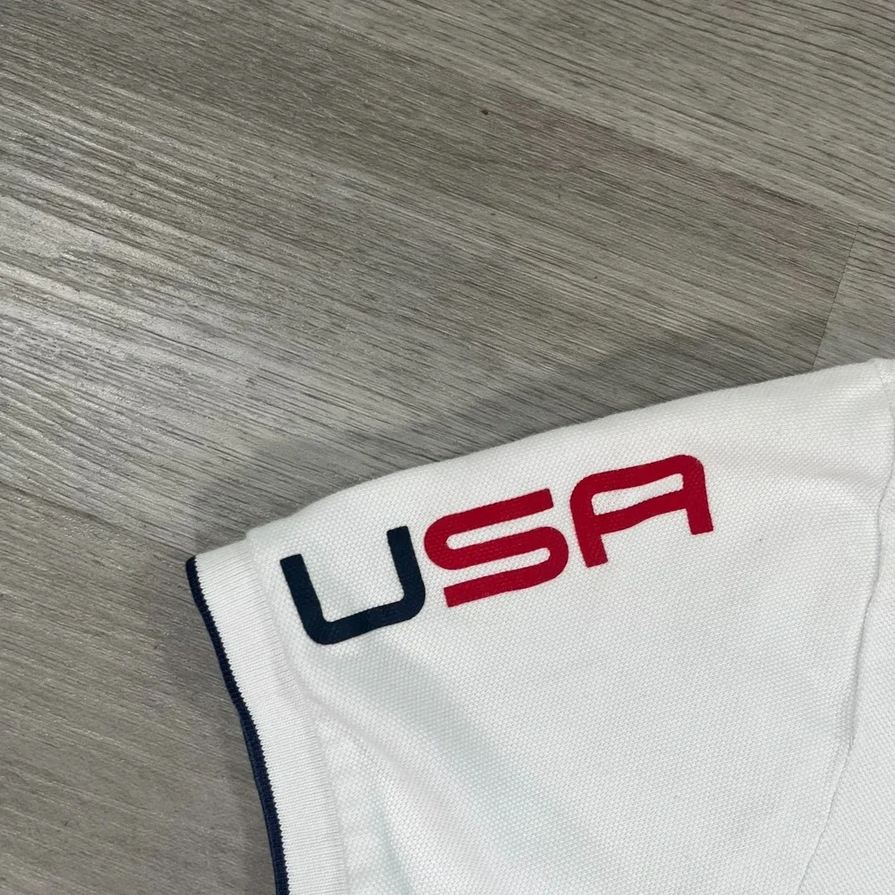 Polo Ralph Lauren Polo Shirt Mens Large Open 65 Offshore Racing USA Big Pony P15